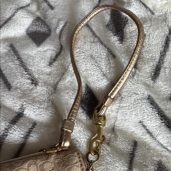 Coach Black and Gold Wristlets - Picture 8 of 9